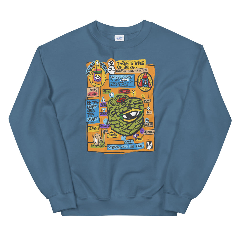 Three States of Being - Lebo Unisex Sweatshirt